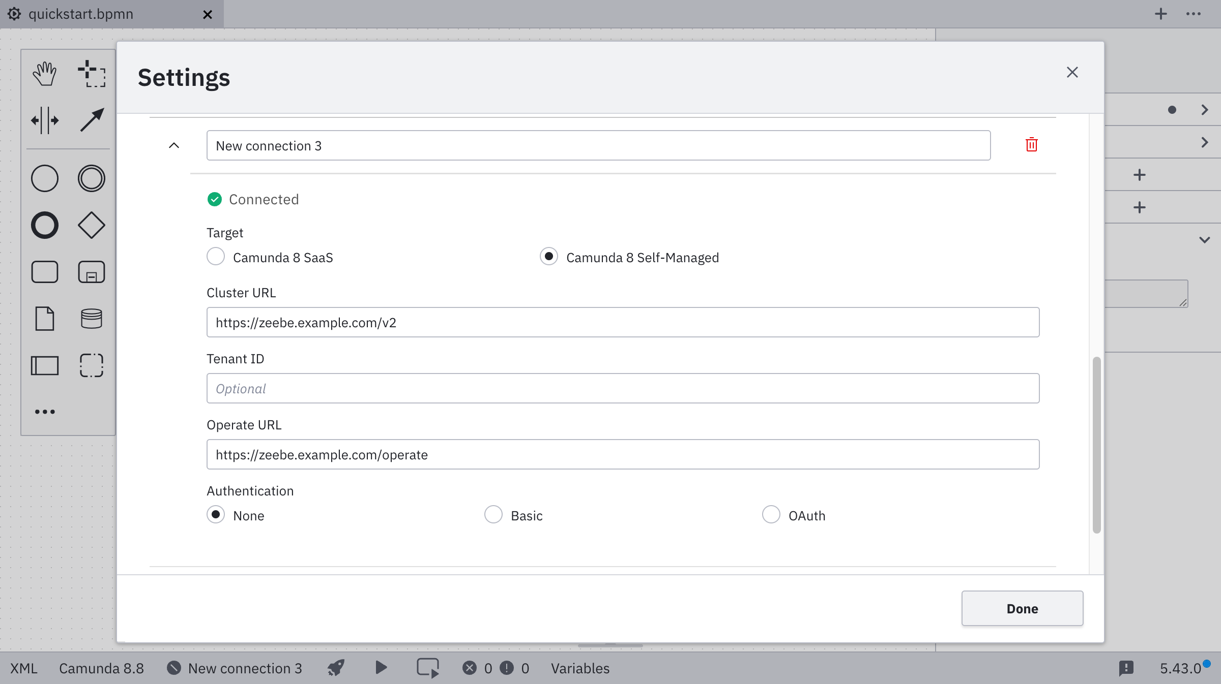 deployment via Camunda 8