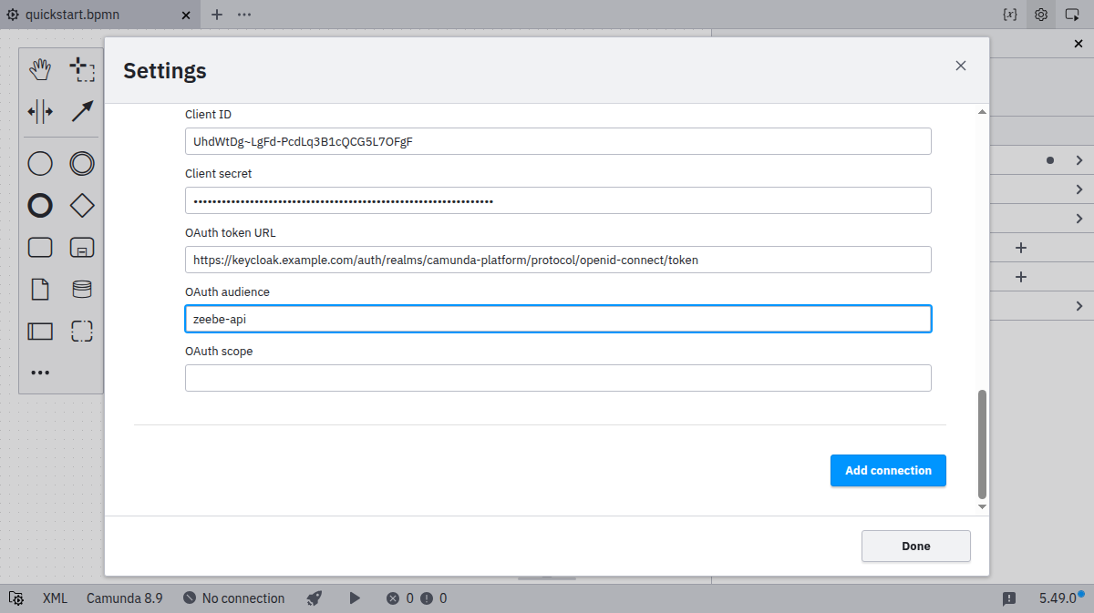 oauth configuration