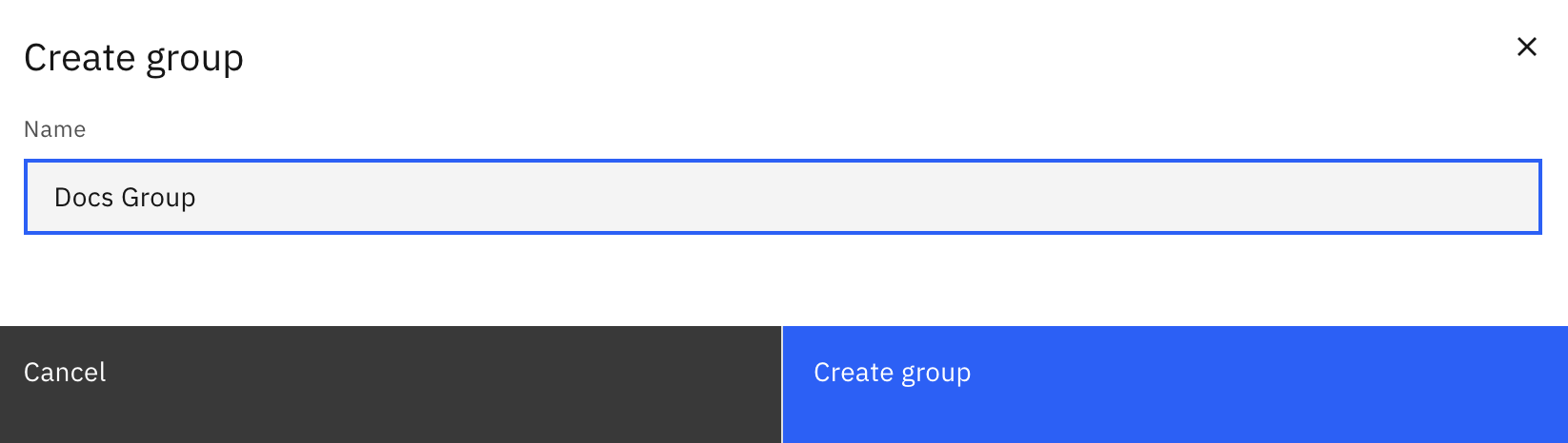 Create a group