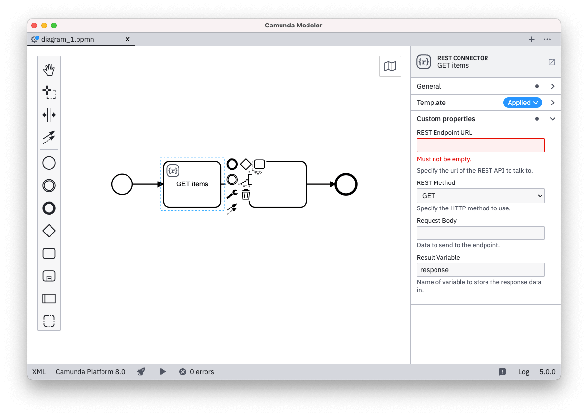 REST Outbound Connector Example