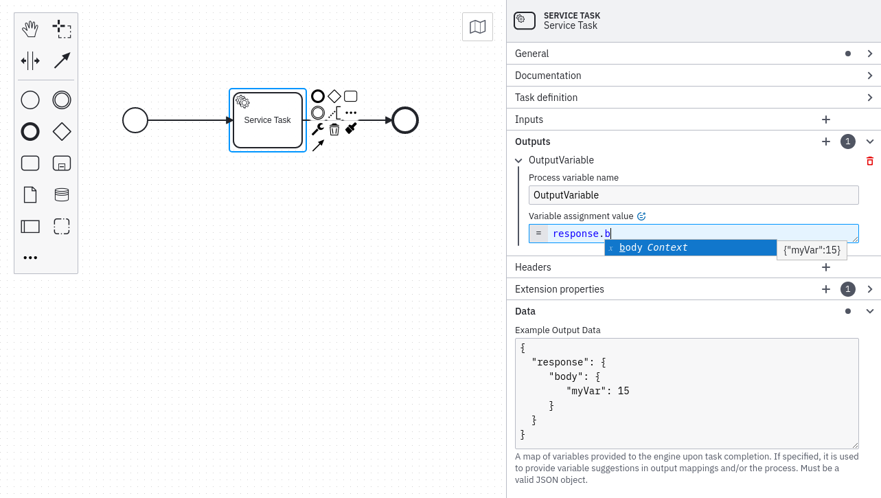 Variable suggestions with additional Variables