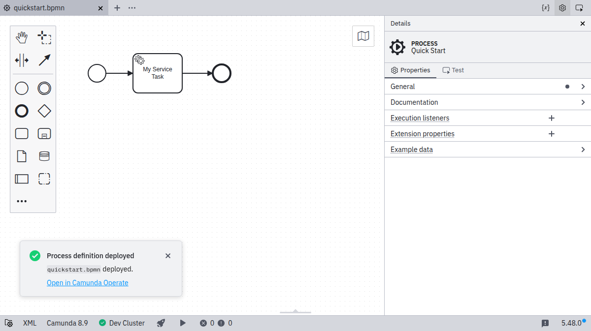 deployment successful