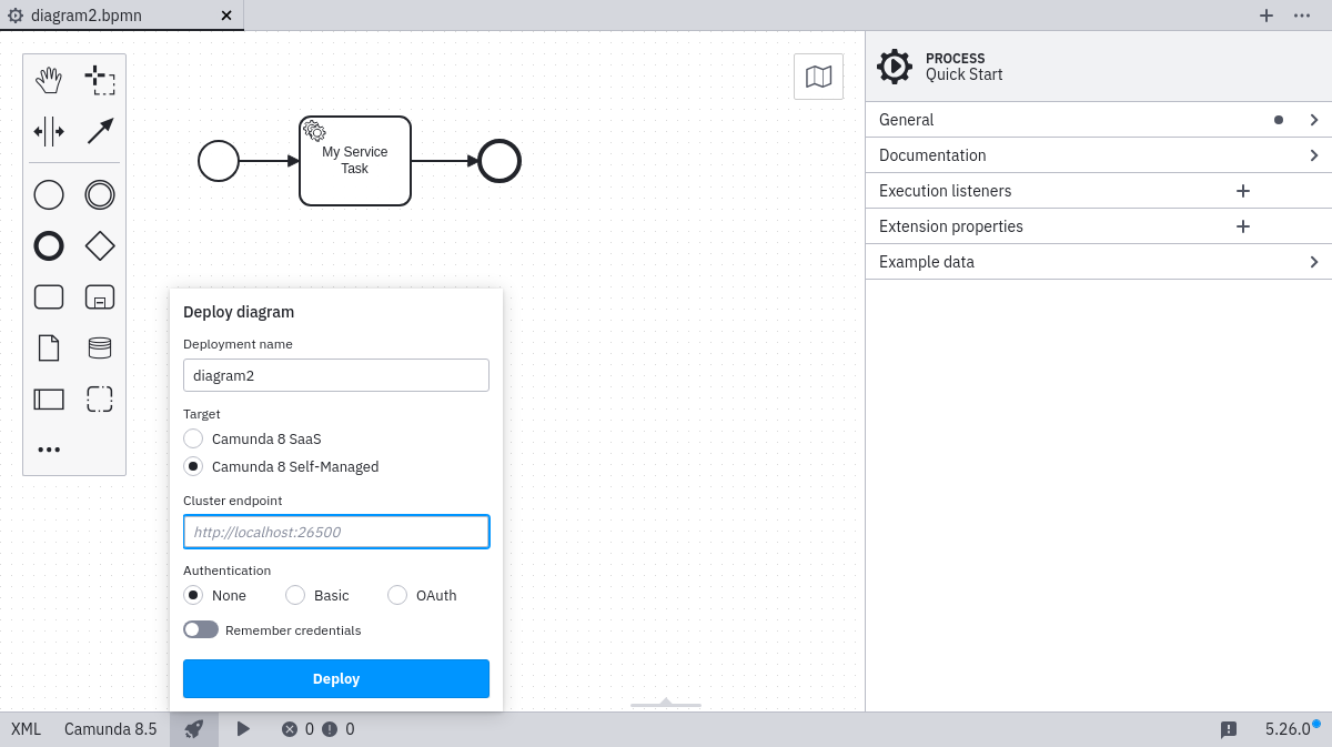 deployment configuration