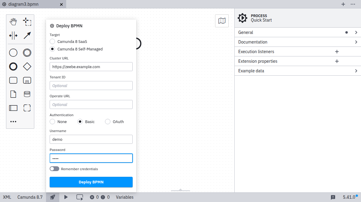 basic auth configuration