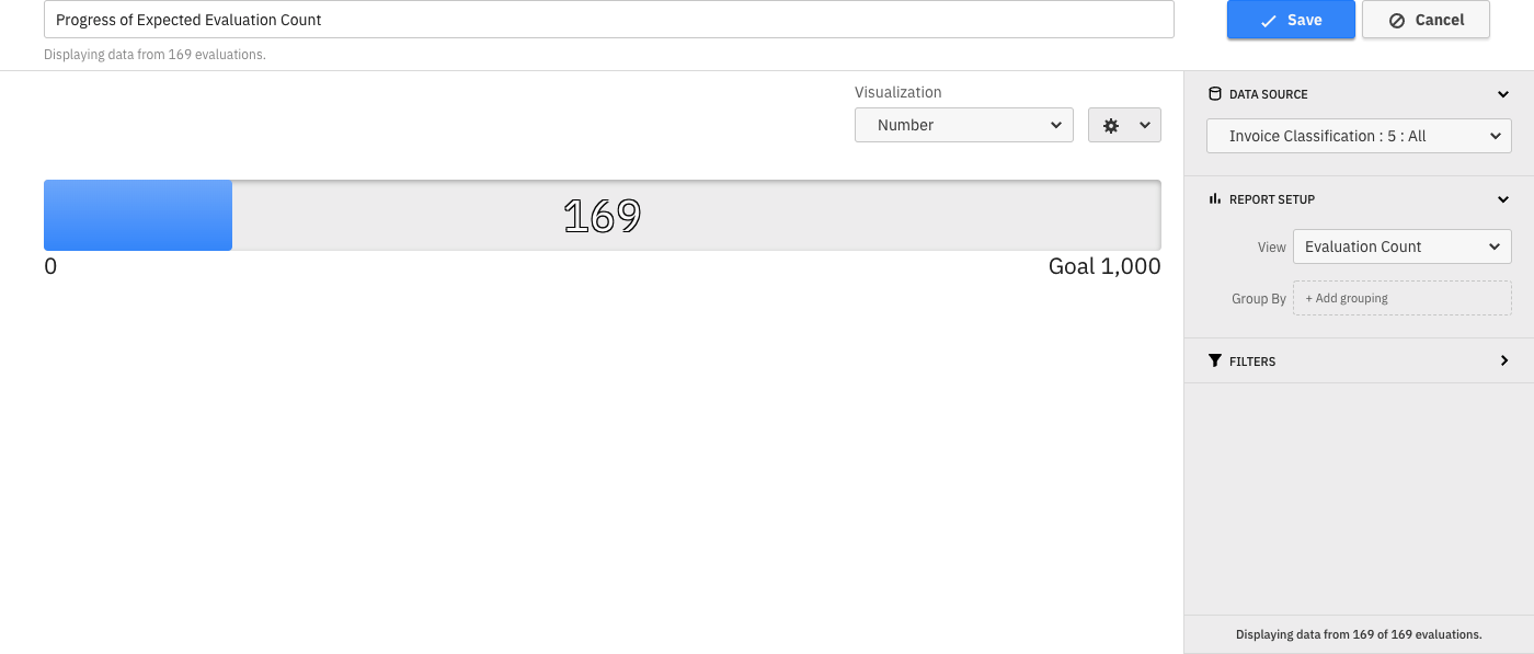 Progress Bar visualization for Decision Evaluation Count