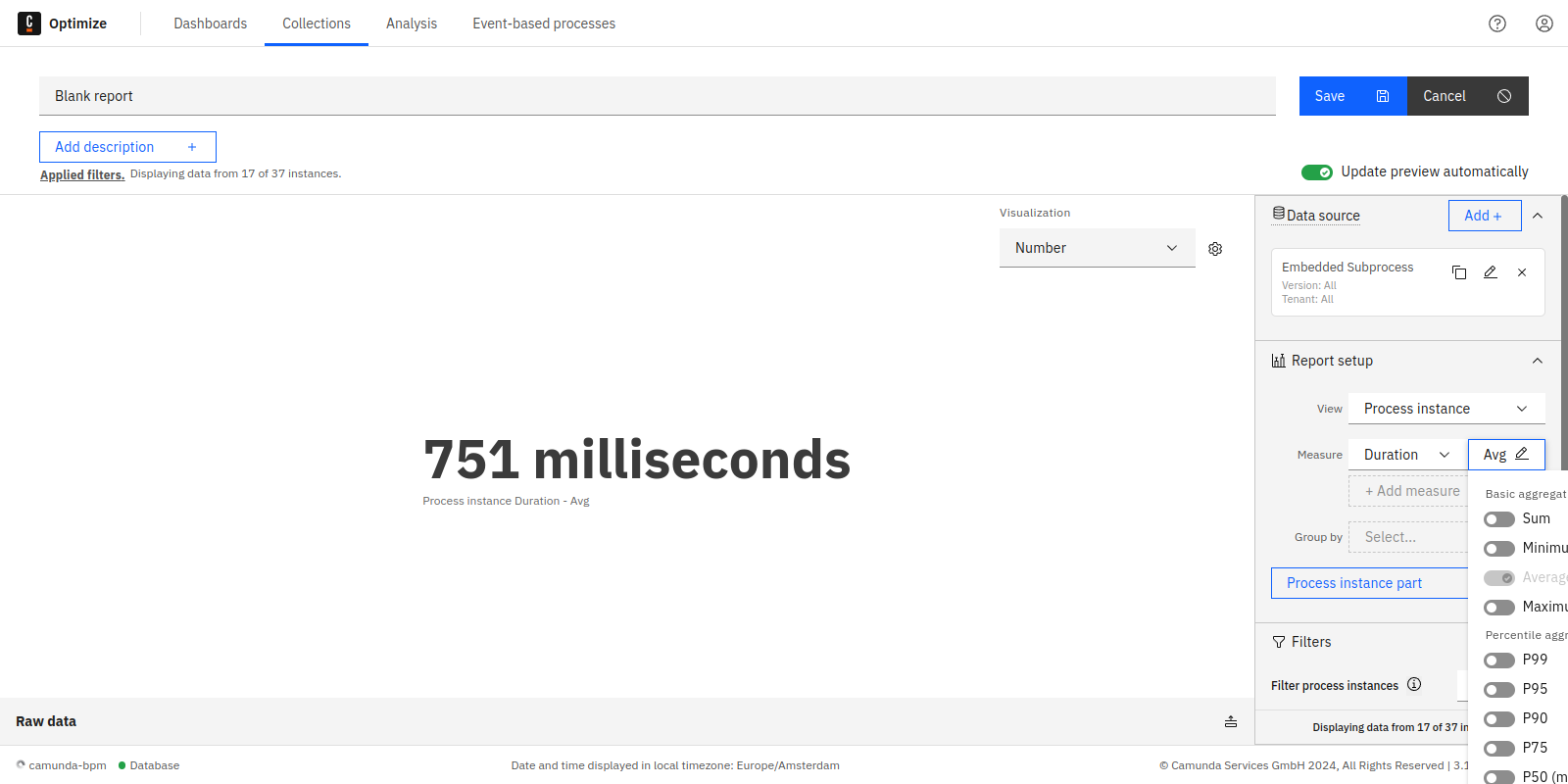 Duration Aggregation Selection