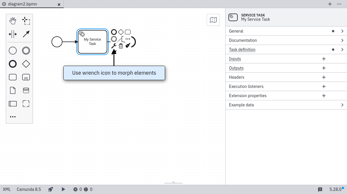 task configuration