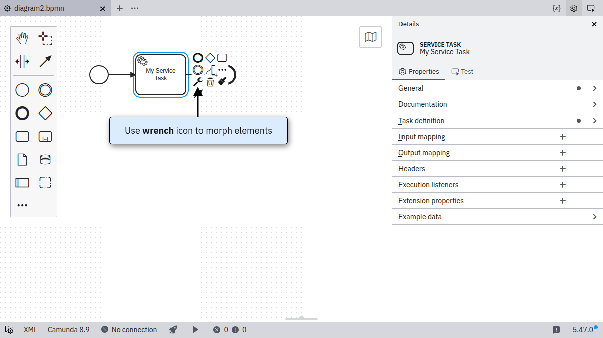 task configuration