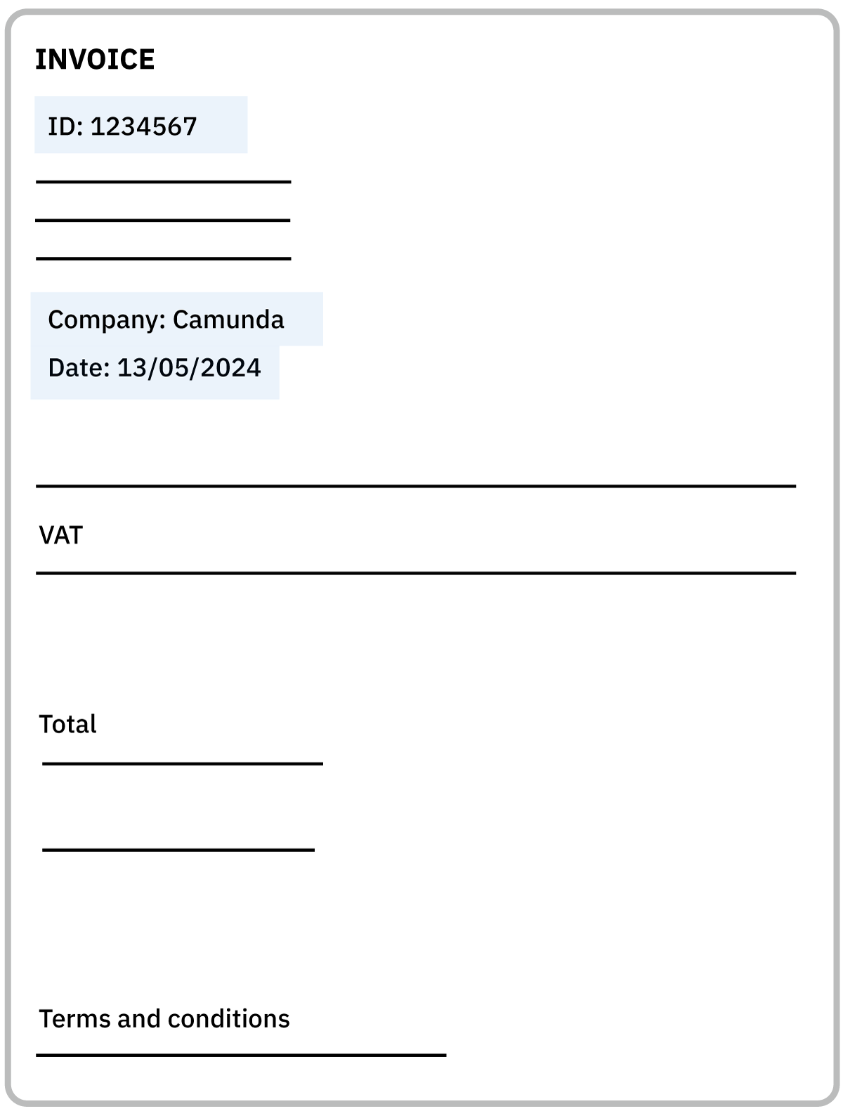 Example structured document