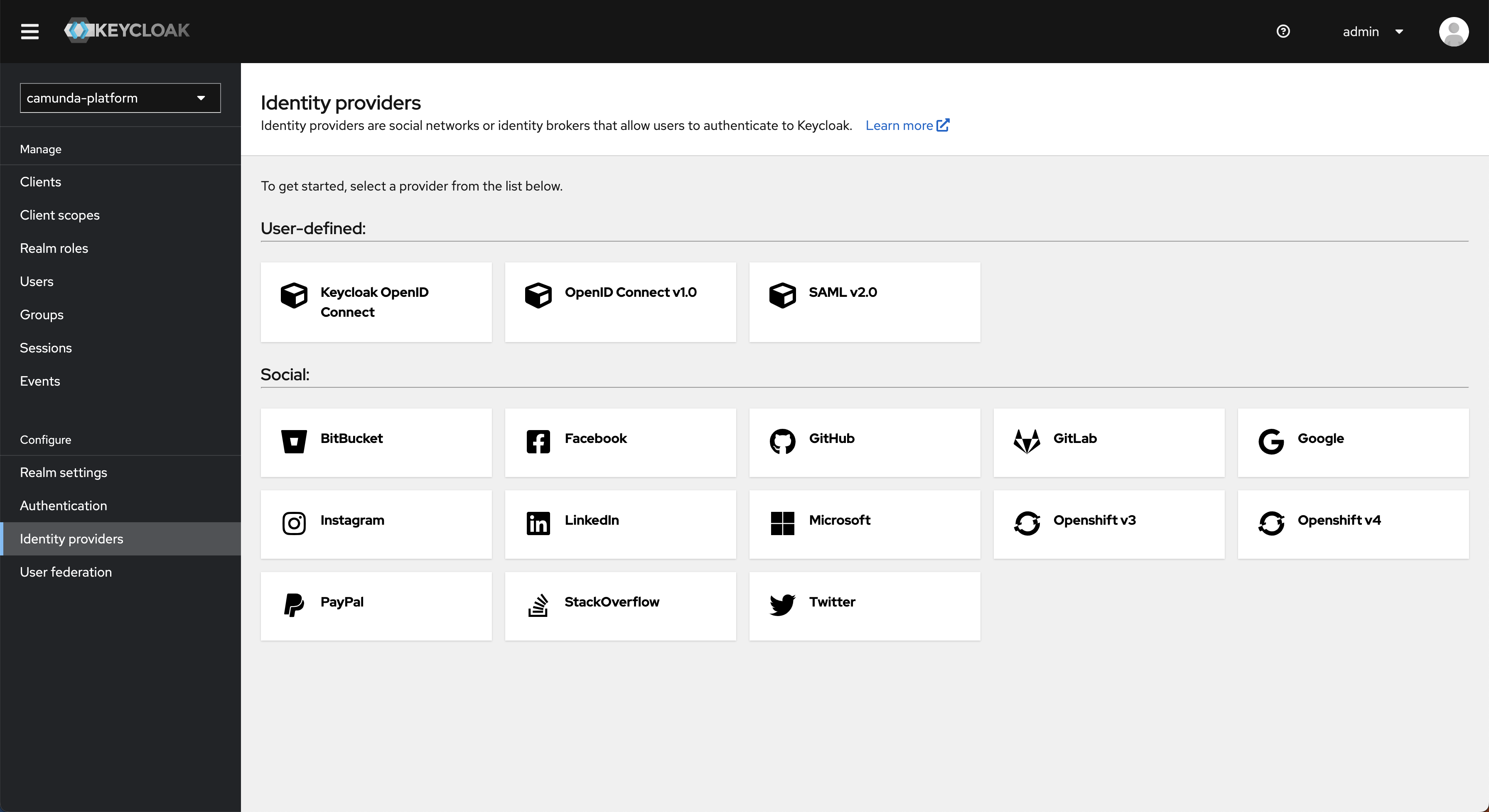 keycloak-add-identity-provider