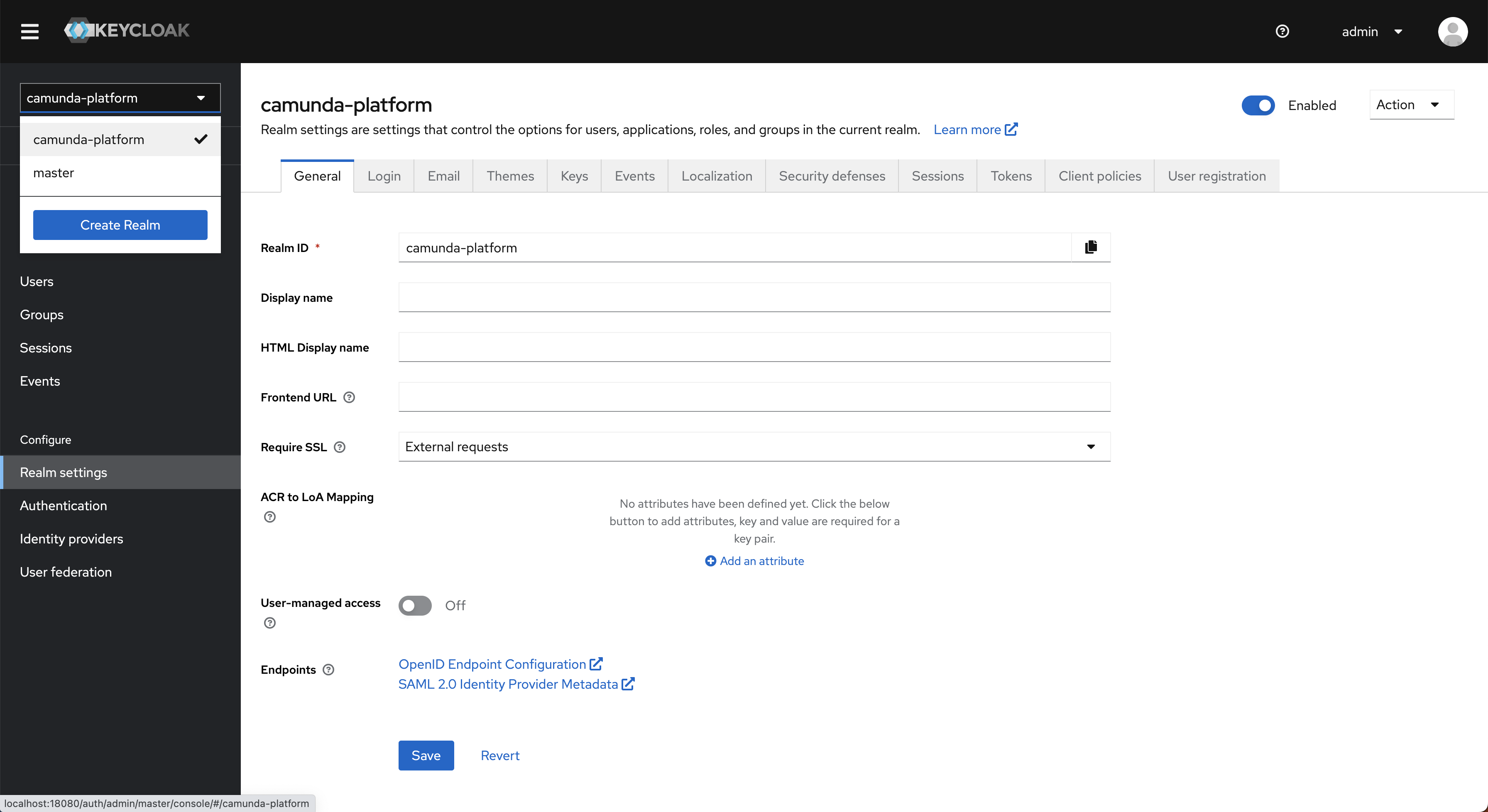 keycloak-realm-select