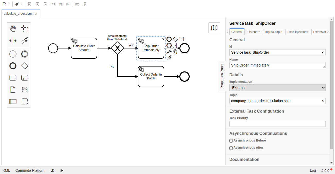 Save BPMN Diagram