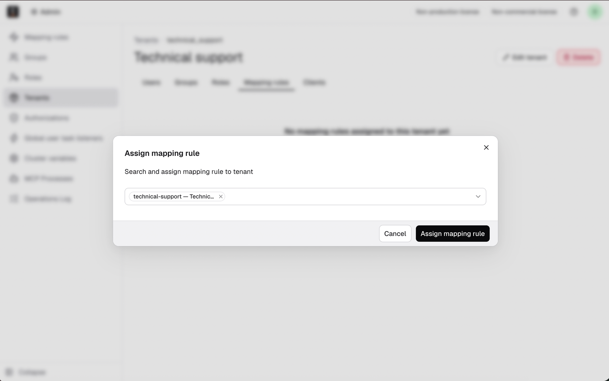 tenant-management-assign-mapping-rules-modal